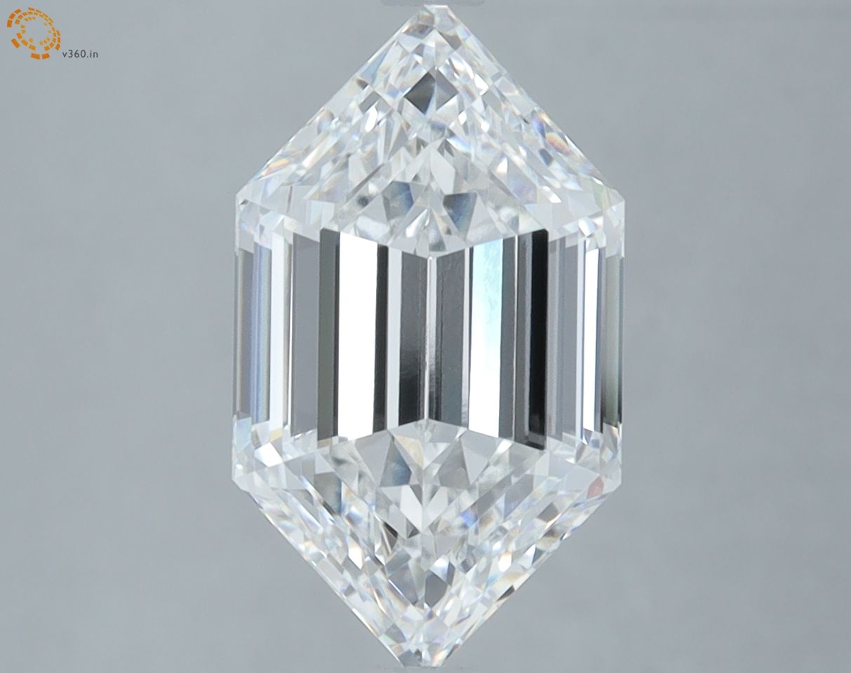 3.59 ct lab-grown Hexagonal Diamond