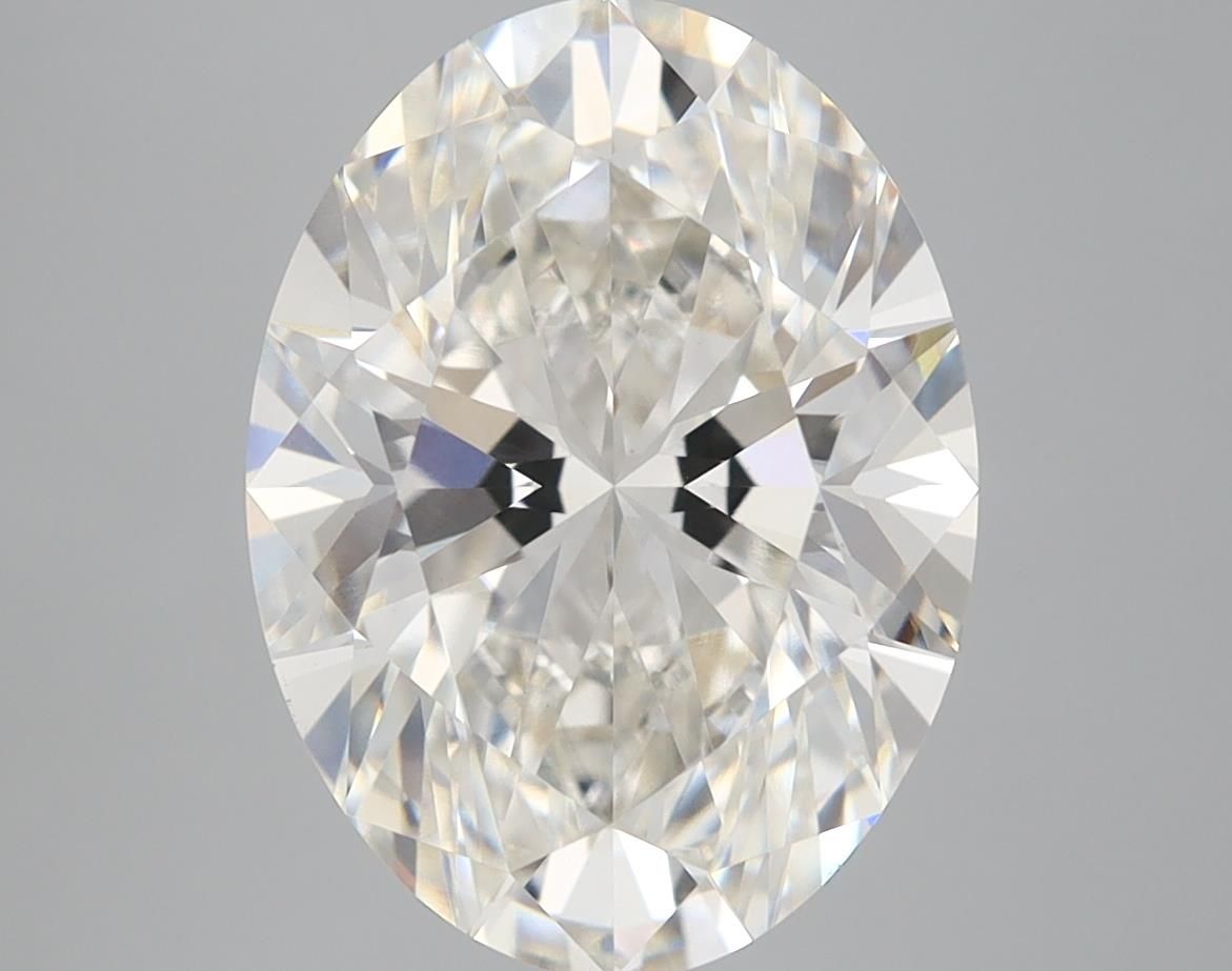 5.01 ct. oval Lab Grown Diamond front image