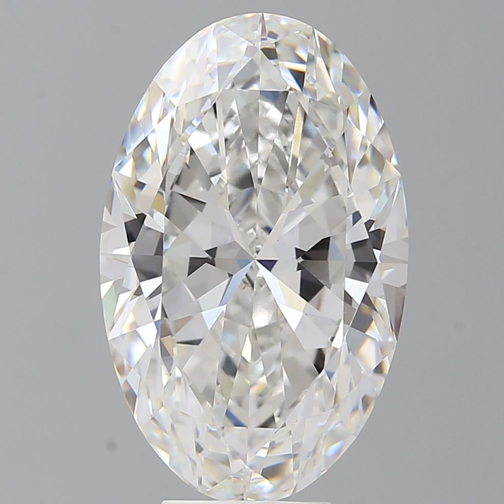 7.58 ct. oval Lab Grown Diamond front image