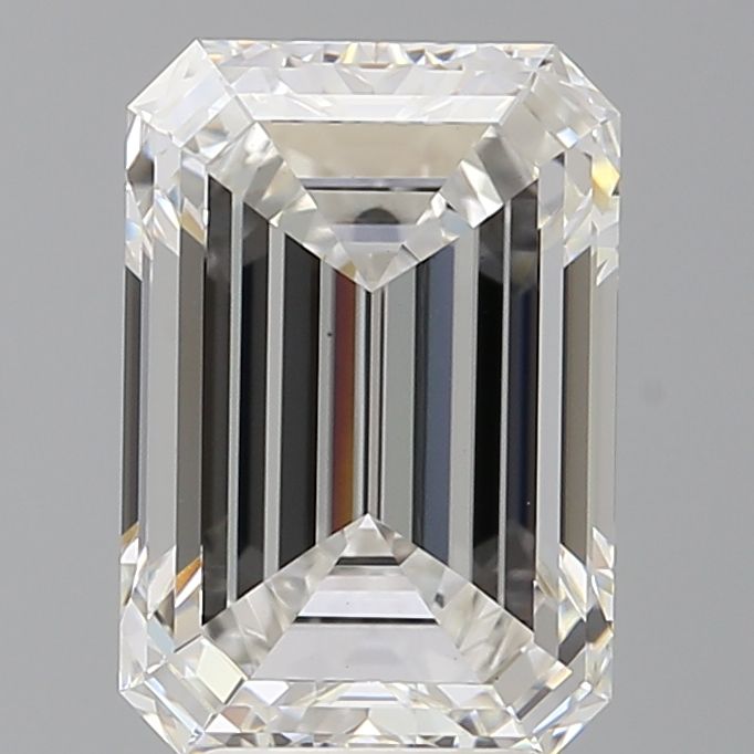 4.53 ct. emerald Lab Grown Diamond front image