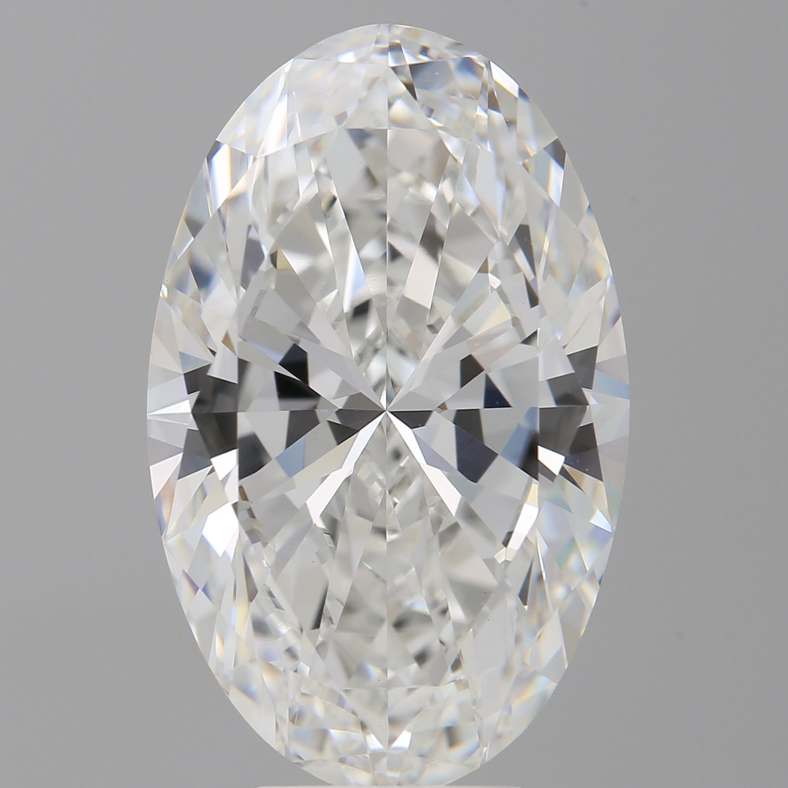 7.07 ct. oval Lab Grown Diamond front image