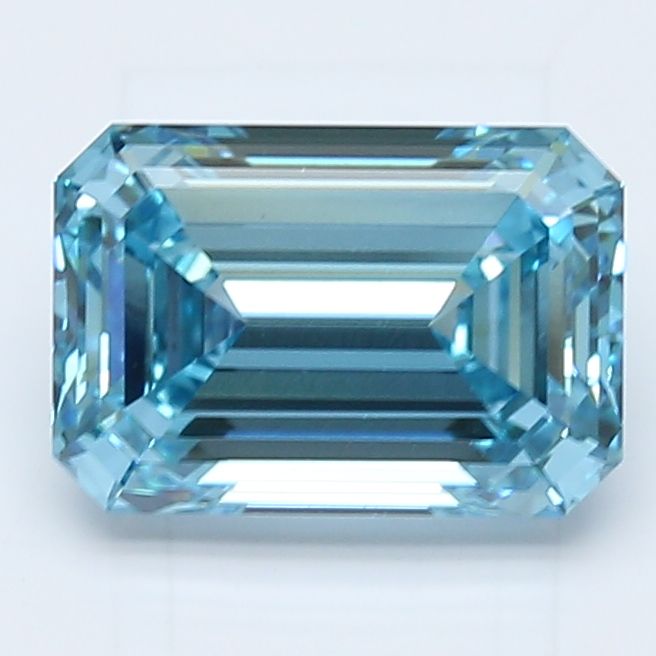 2.59 ct. emerald Lab Grown Diamond front image