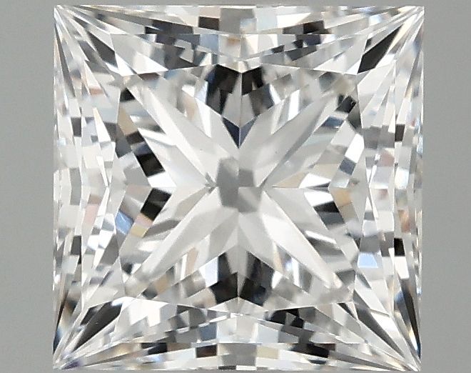 2.10 ct. princess Lab Grown Diamond front image