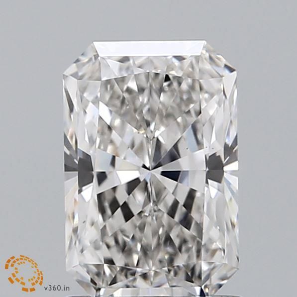 1.60 ct. radiant Lab Grown Diamond front image