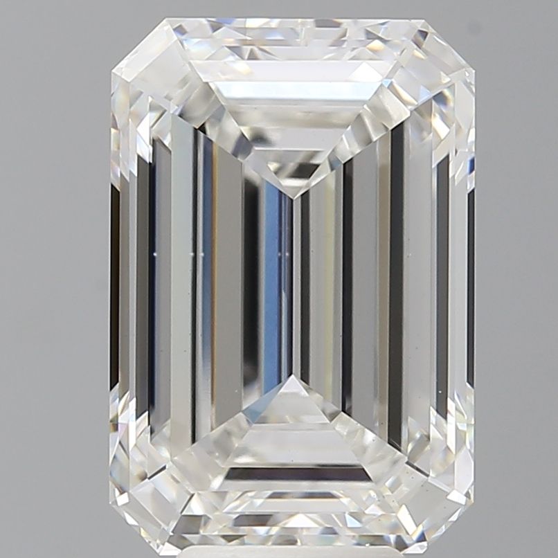 7.59 ct. emerald Lab Grown Diamond front image