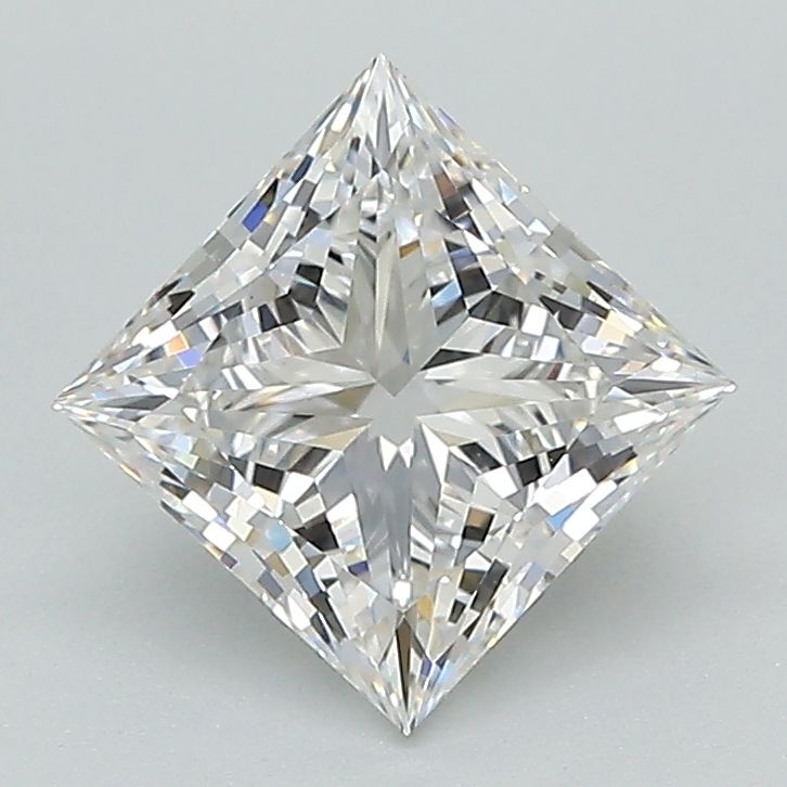 1.54 ct. princess Lab Grown Diamond front image