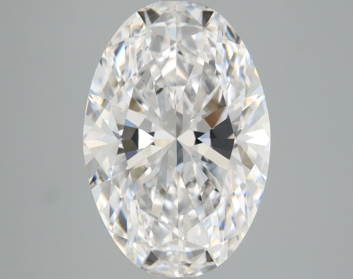 4.05 ct. oval Lab Grown Diamond front image