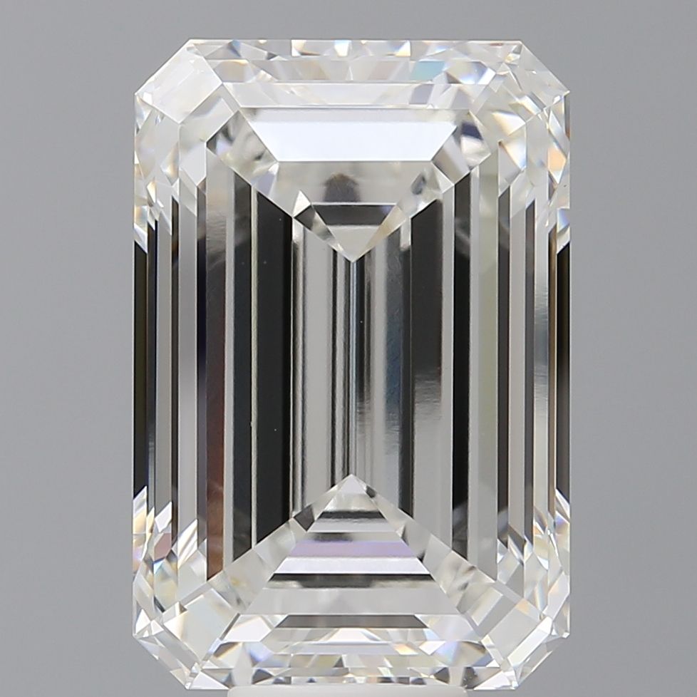 12.59 ct. emerald Lab Grown Diamond front image