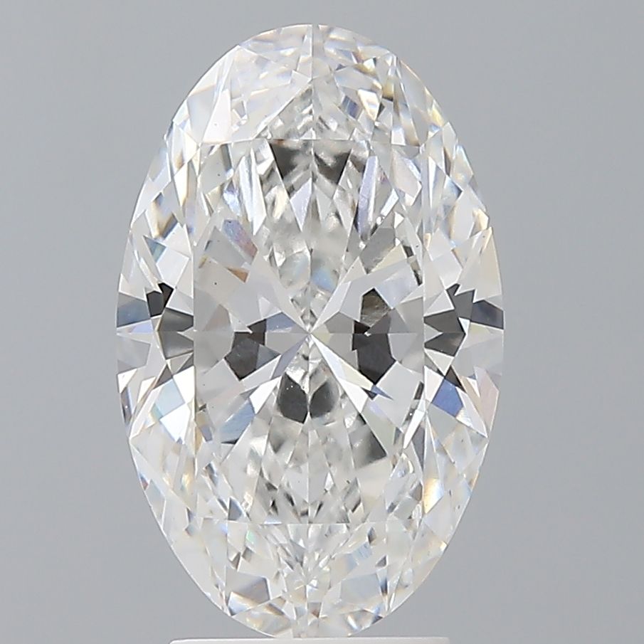 3.60 ct. oval Lab Grown Diamond front image