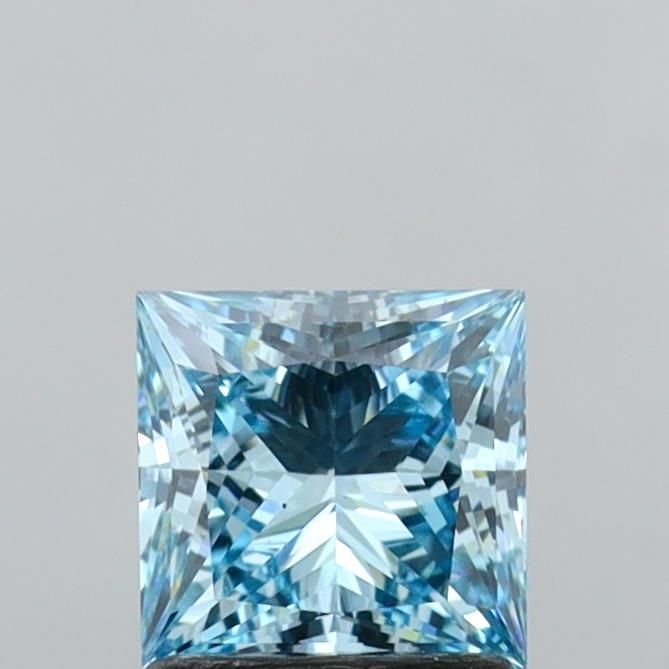 1.44 CT Fancy Vivid Blue PRINCESS