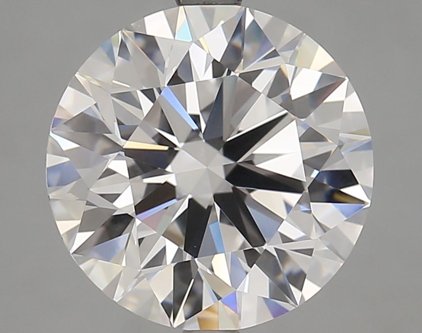 Diamant Rond 5.02 ct - Couleur D - Pureté VVS2