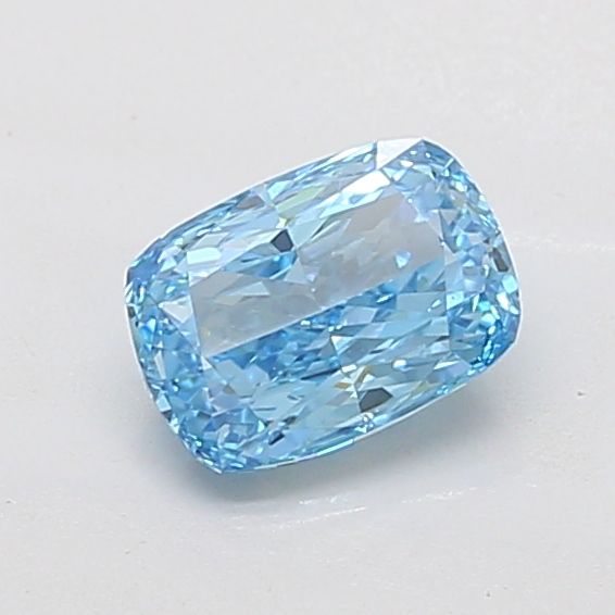 1.5 CT Fancy Vivid Blue CUSHION MODIFIED