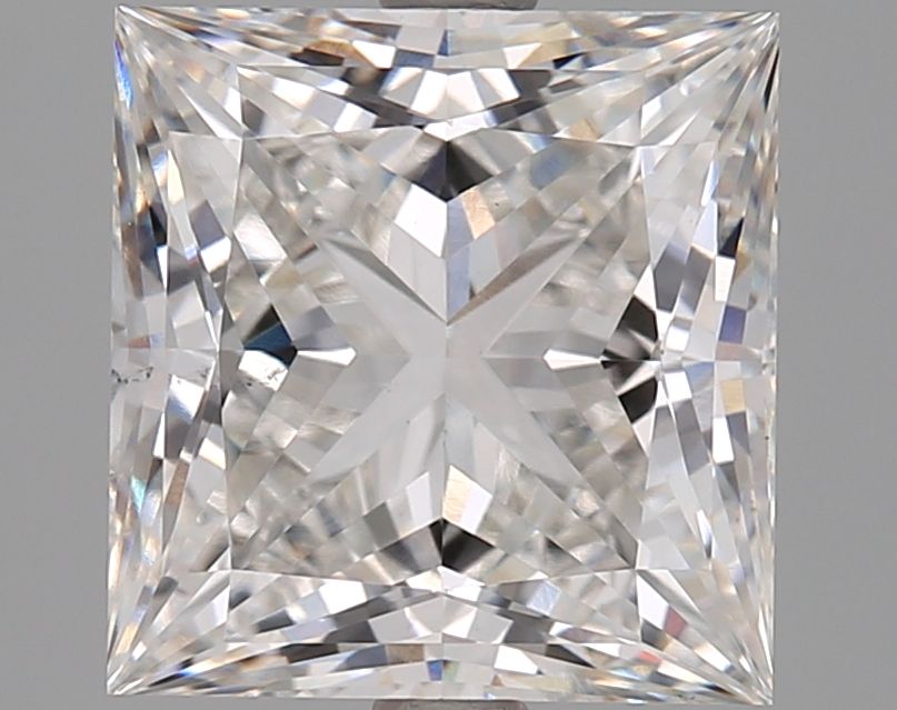 3.70 ct. princess Lab Grown Diamond front image