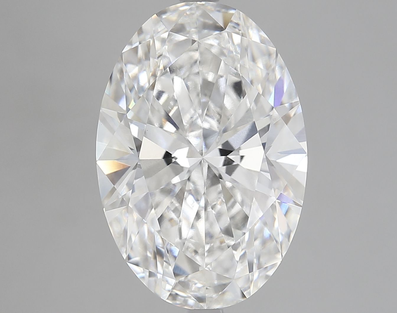 7.02 ct. oval Lab Grown Diamond front image
