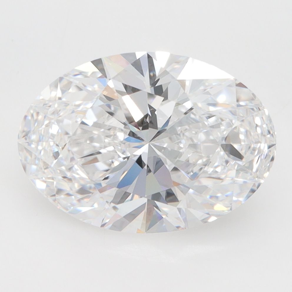 3.29 ct. oval Lab Grown Diamond front image