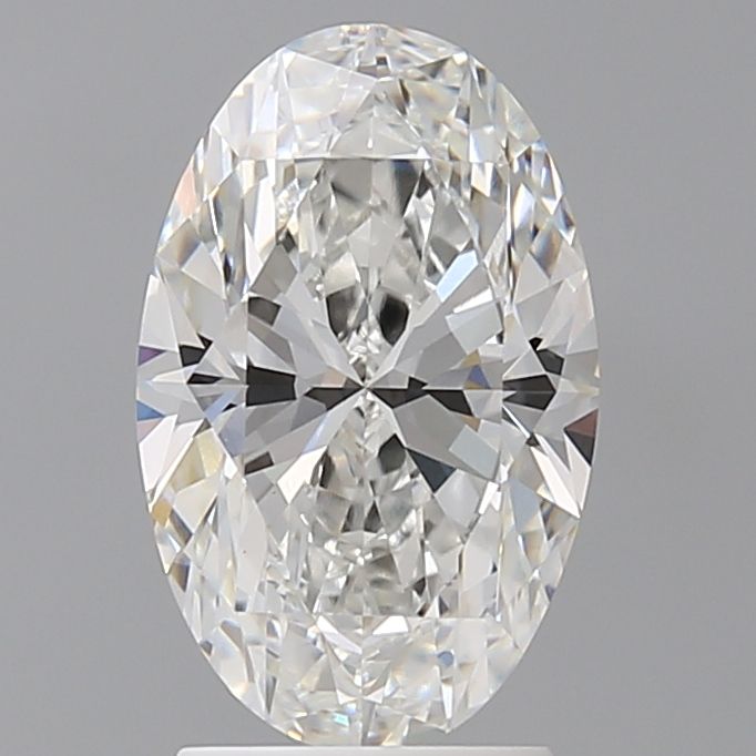 2.57 ct. oval Lab Grown Diamond front image