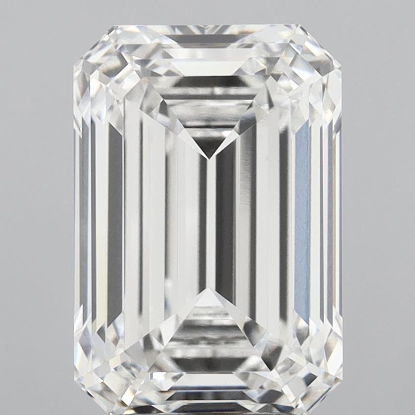 5.09 ct. emerald Lab Grown Diamond front image
