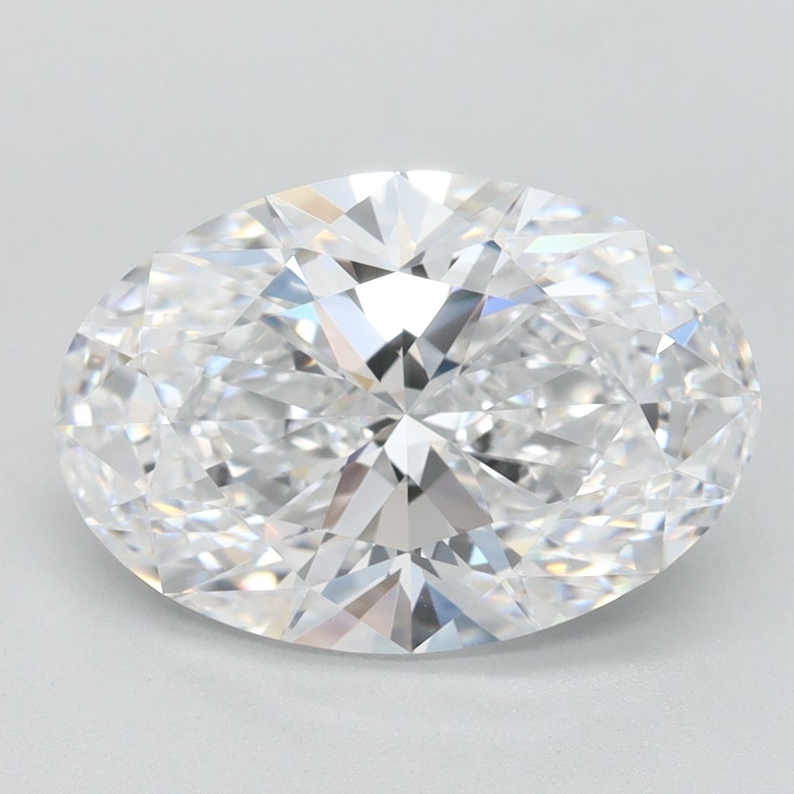 3.01 ct. oval Lab Grown Diamond front image
