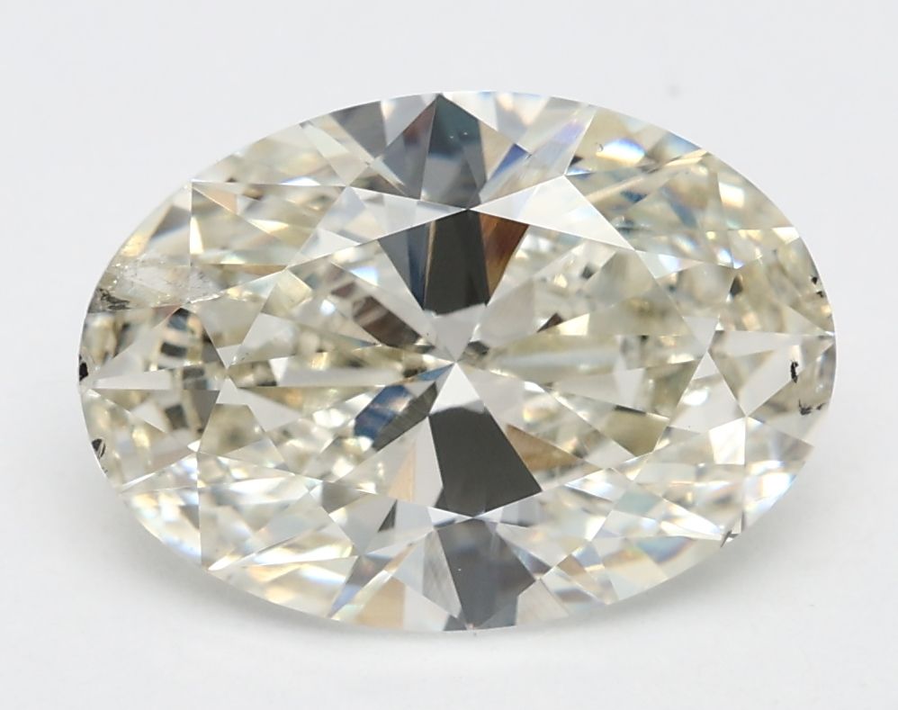 2.50 ct. oval Lab Grown Diamond front image