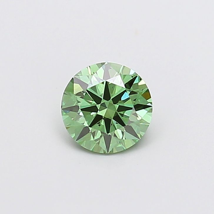 1.03 CT Fancy Vivid Green ROUND