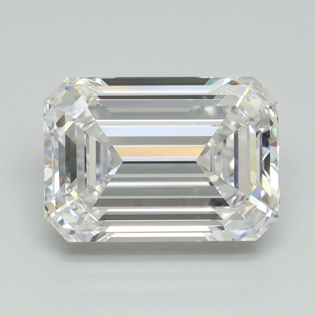 4.24 ct. emerald Lab Grown Diamond front image