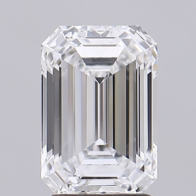 2.55 ct. emerald Lab Grown Diamond front image