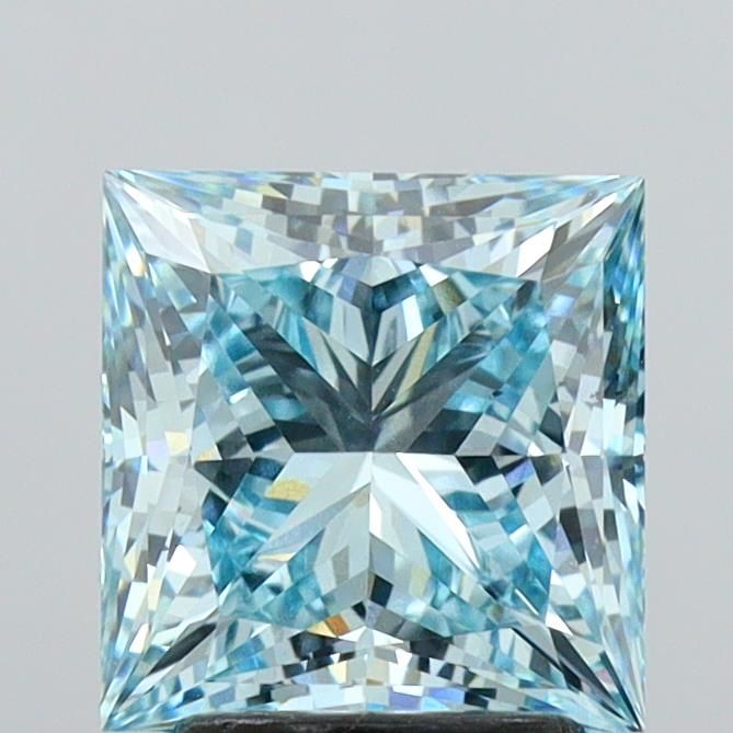 2.91 ct Princess diamond