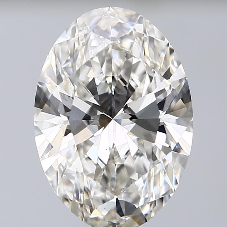 4.03 ct. oval Lab Grown Diamond front image