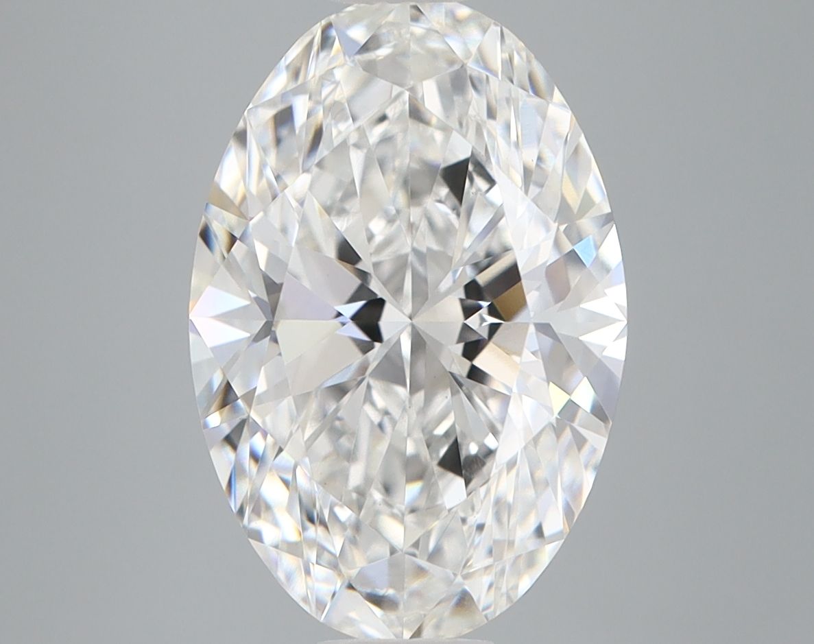 4.07 ct. oval Lab Grown Diamond front image