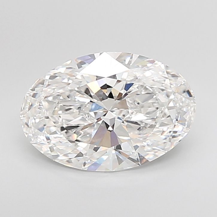 5.05 ct. oval Lab Grown Diamond front image