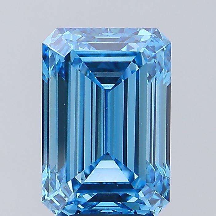 6.01 ct. emerald Lab Grown Diamond front image