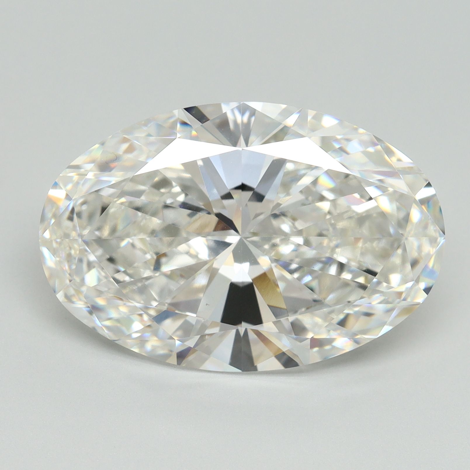 10.00 ct. oval Lab Grown Diamond front image