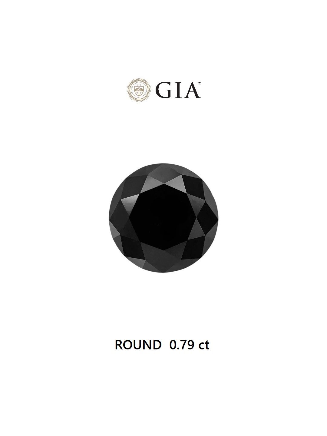 0.79 ct Round diamond