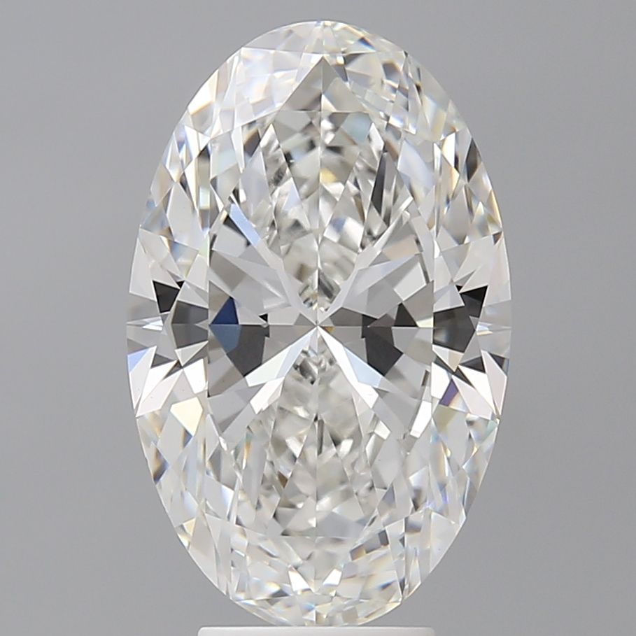 5.55 ct. oval Lab Grown Diamond front image