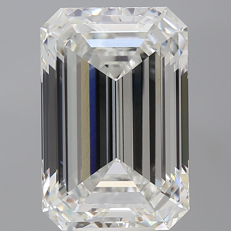 9.59 ct. emerald Lab Grown Diamond front image