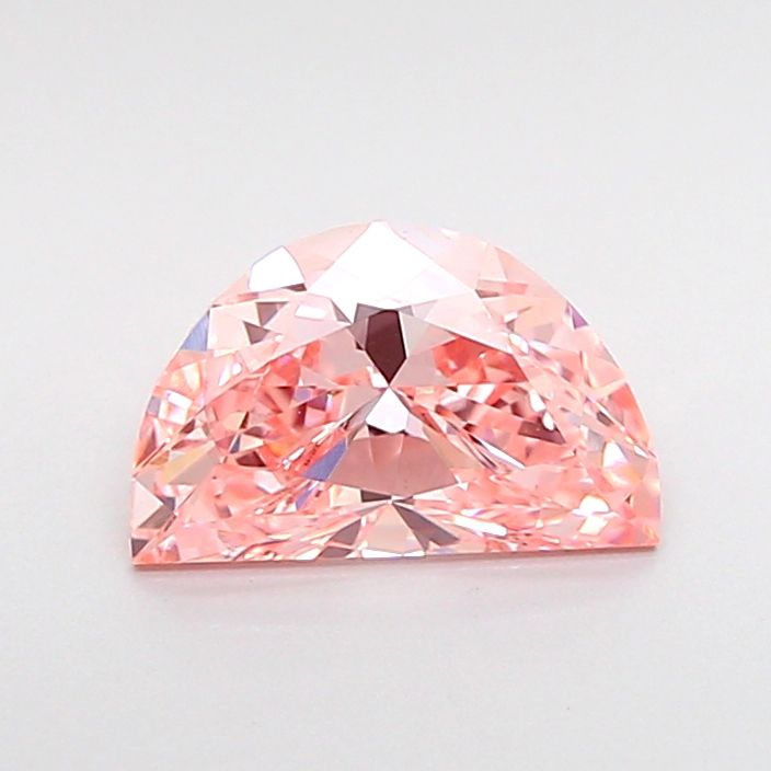 1.02 CT Fancy Intense Pink HALF MOON