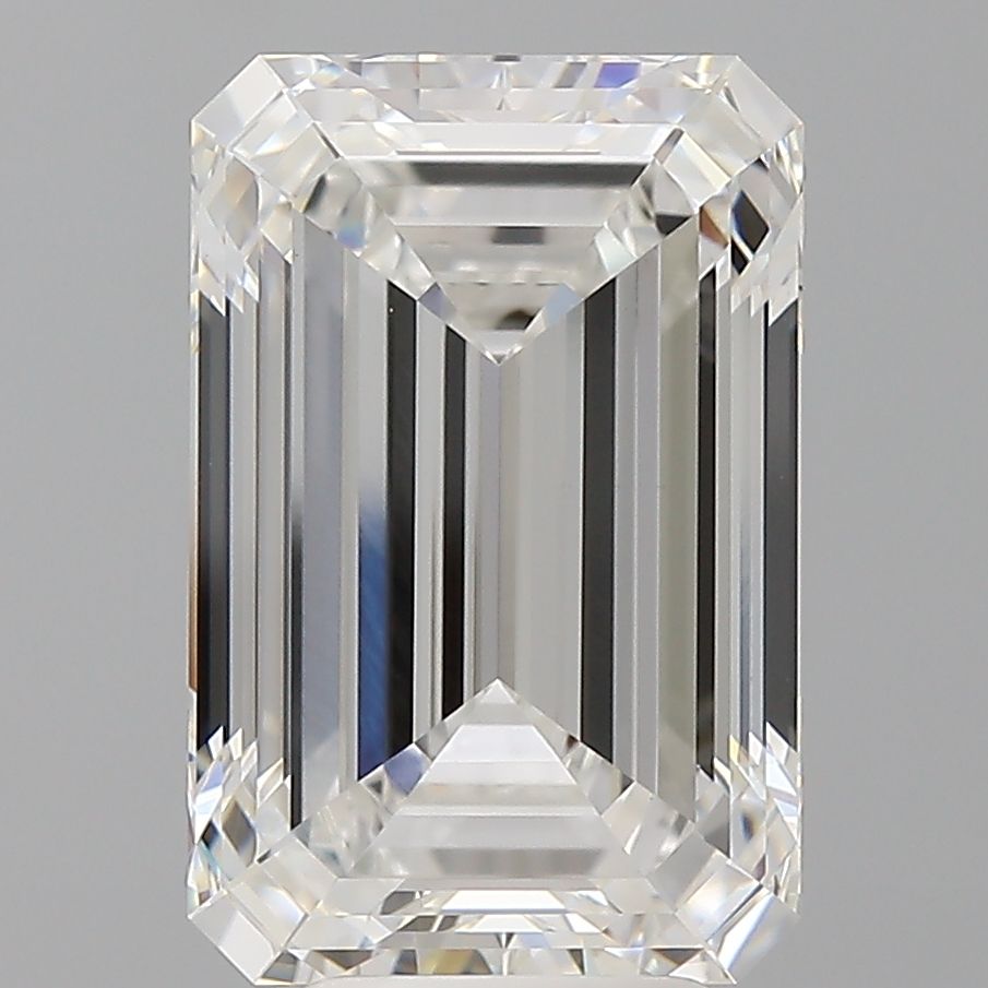 6.02 ct. emerald Lab Grown Diamond front image