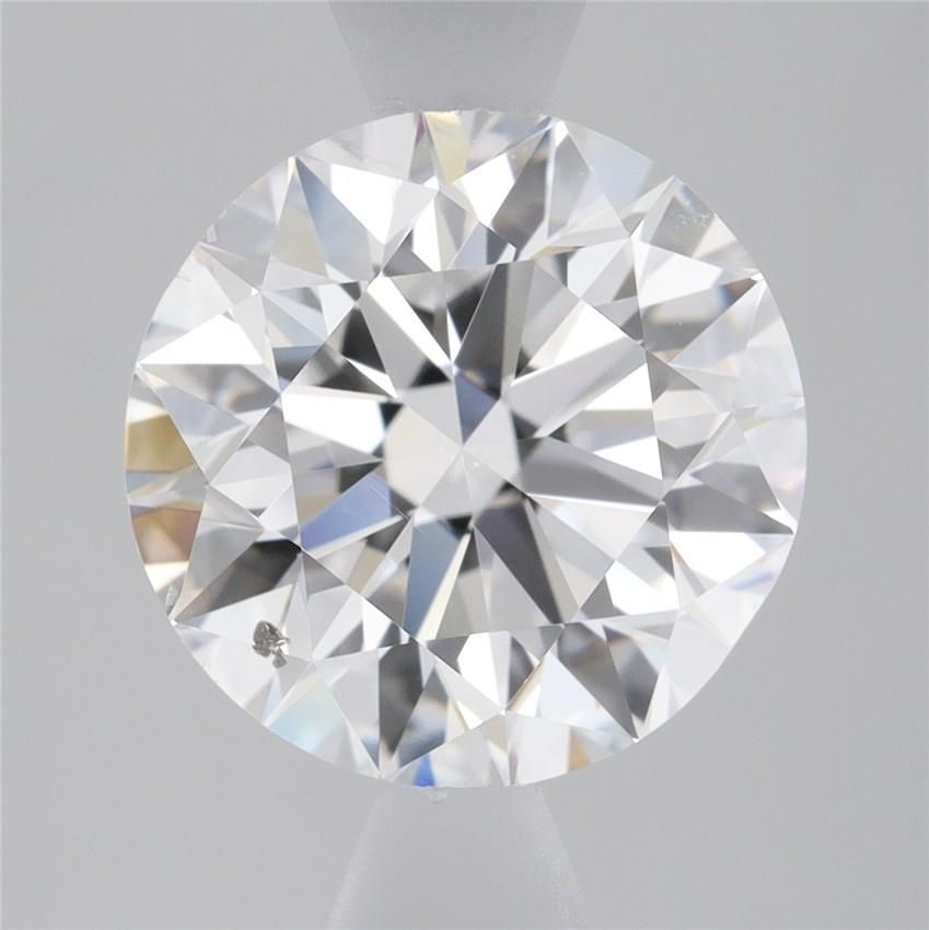 Diamant Rond 2.01 ct - Couleur D - Pureté SI2