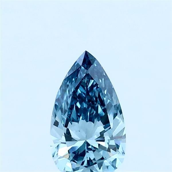 0.33 CT Fancy Vivid Blue PEAR
