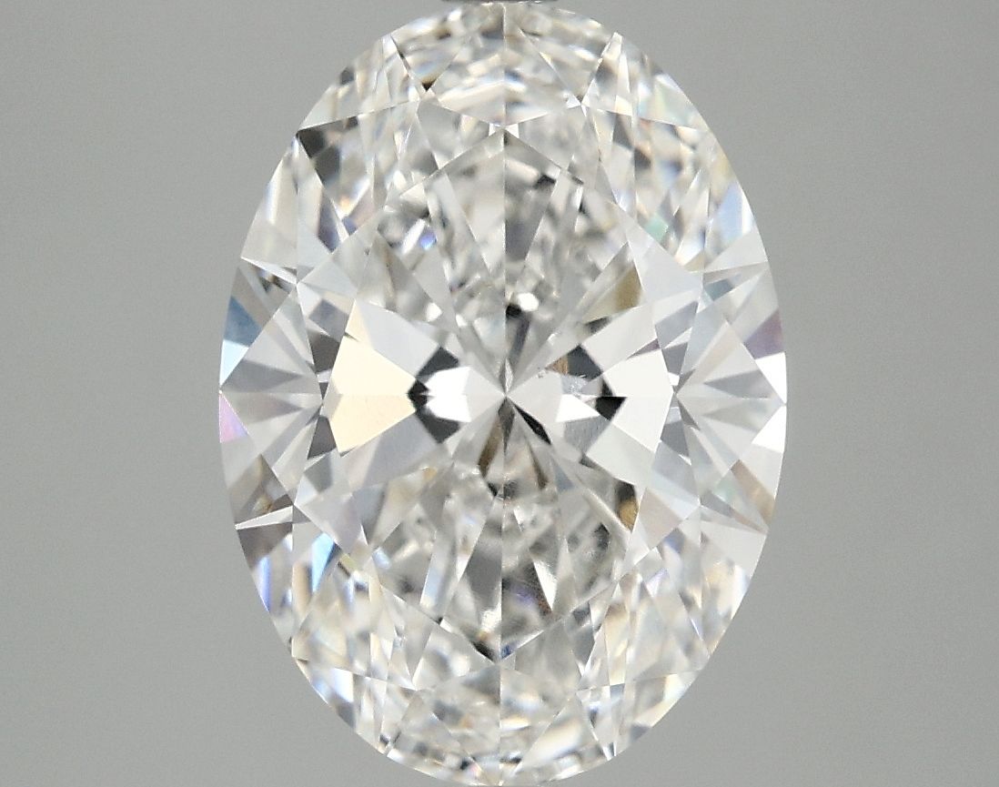 4.02 ct. oval Lab Grown Diamond front image