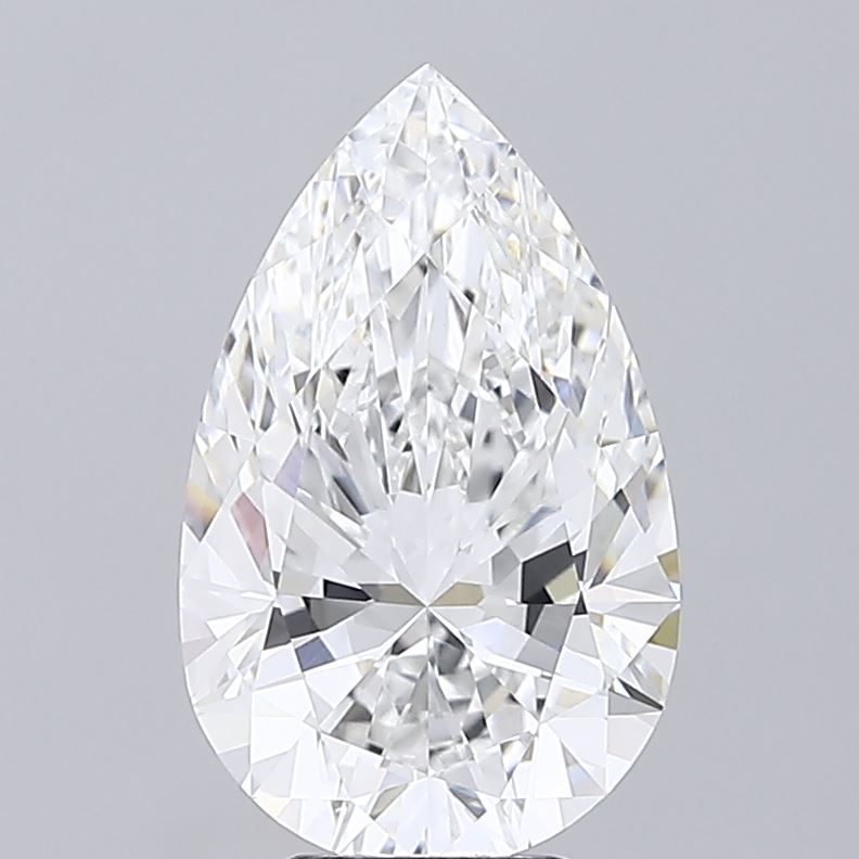 6.07 ct. pear Lab Grown Diamond front image