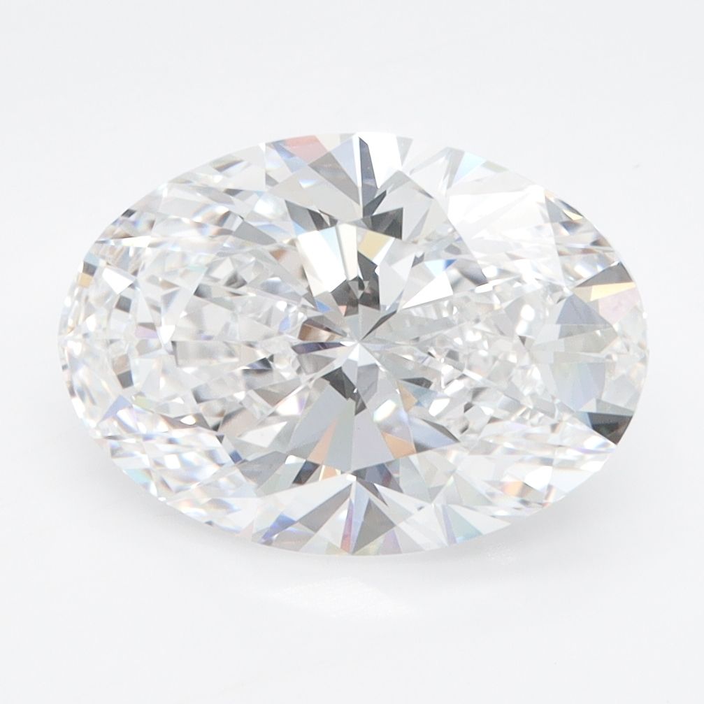 3.28 ct. oval Lab Grown Diamond front image