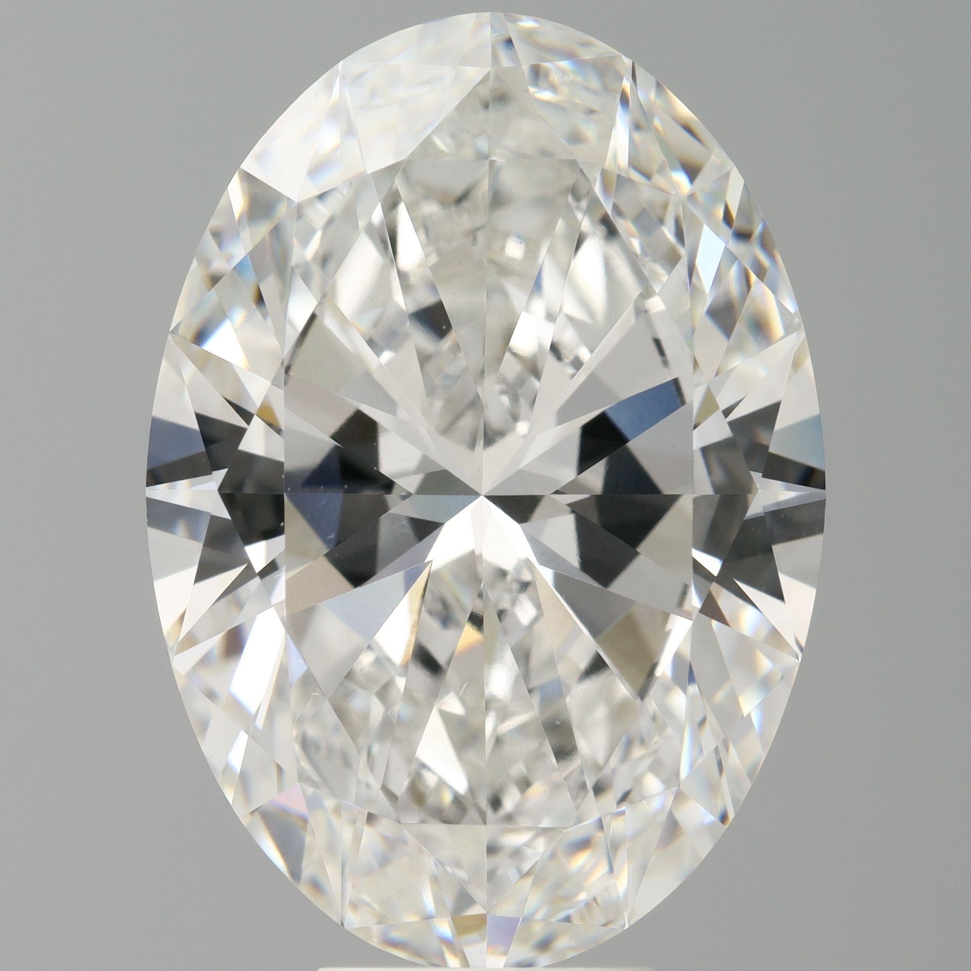 9.06 ct. oval Lab Grown Diamond front image