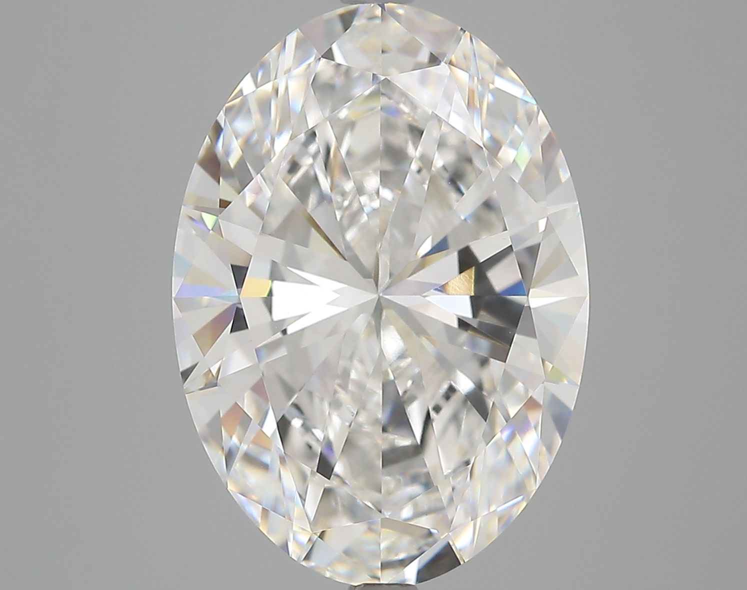 9.00 ct. oval Lab Grown Diamond front image
