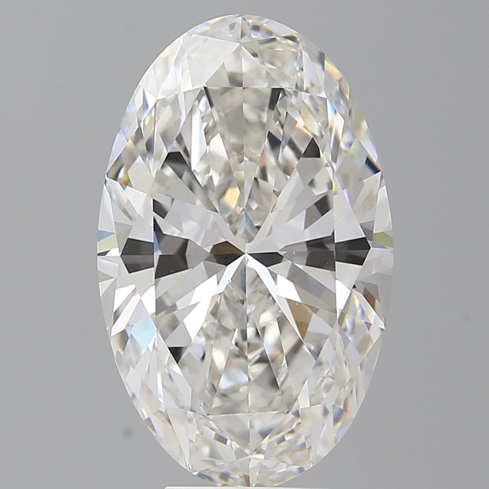 7.51 ct. oval Lab Grown Diamond front image