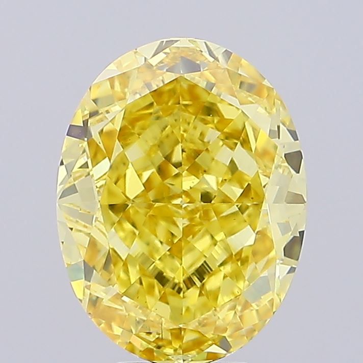 7.19 ct. oval Lab Grown Diamond front image
