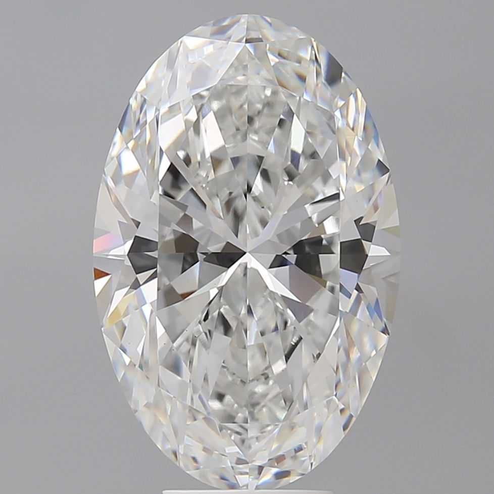 7.59 ct. oval Lab Grown Diamond front image