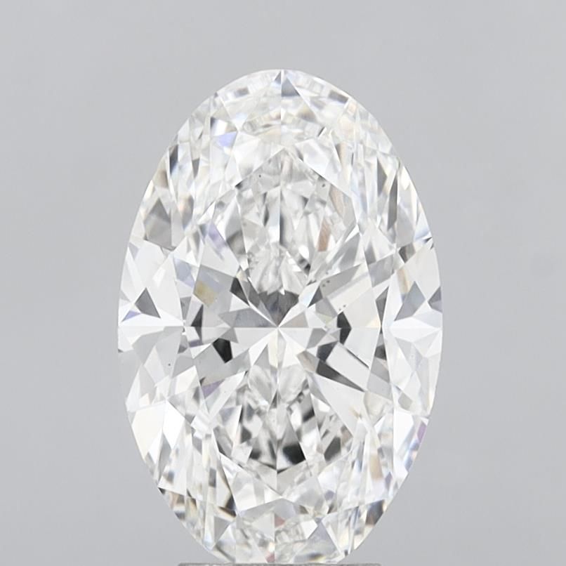 5.52 ct. oval Lab Grown Diamond front image