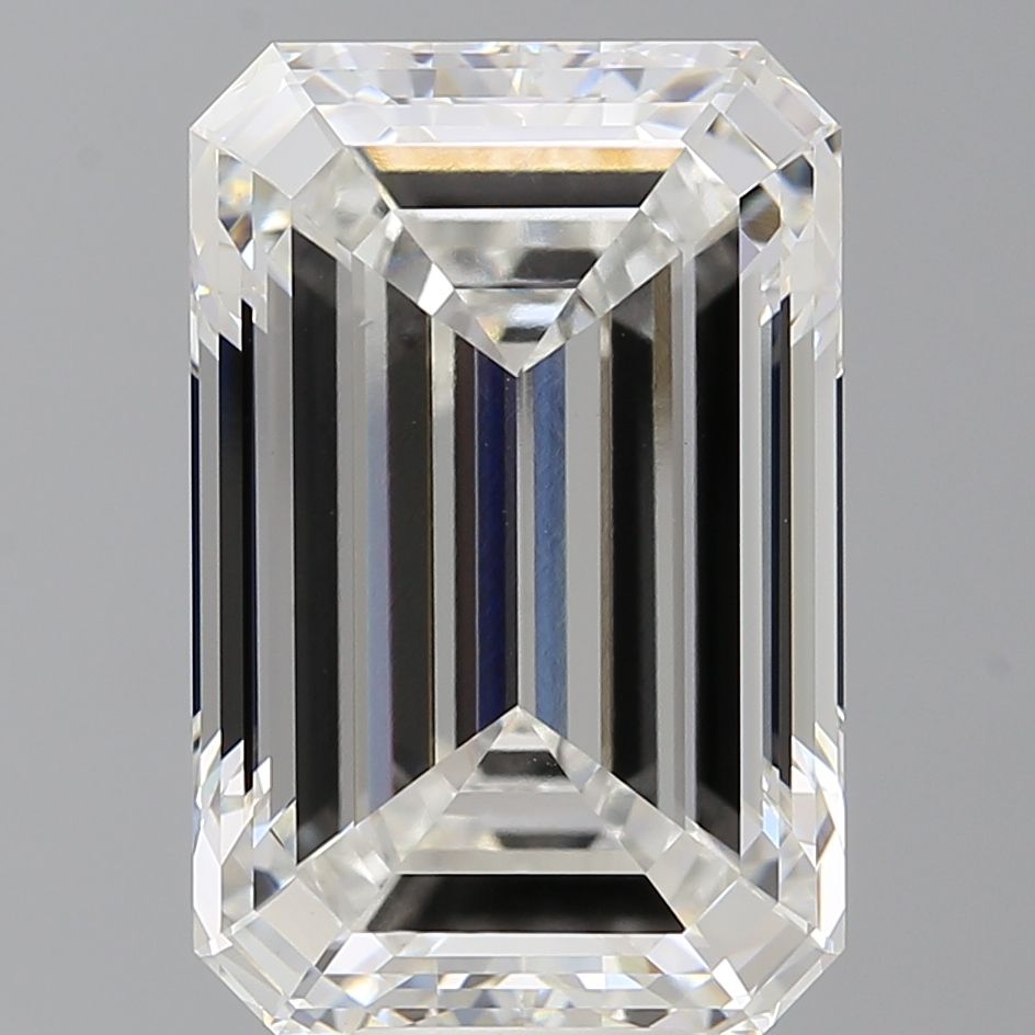 11.57 ct. emerald Lab Grown Diamond front image
