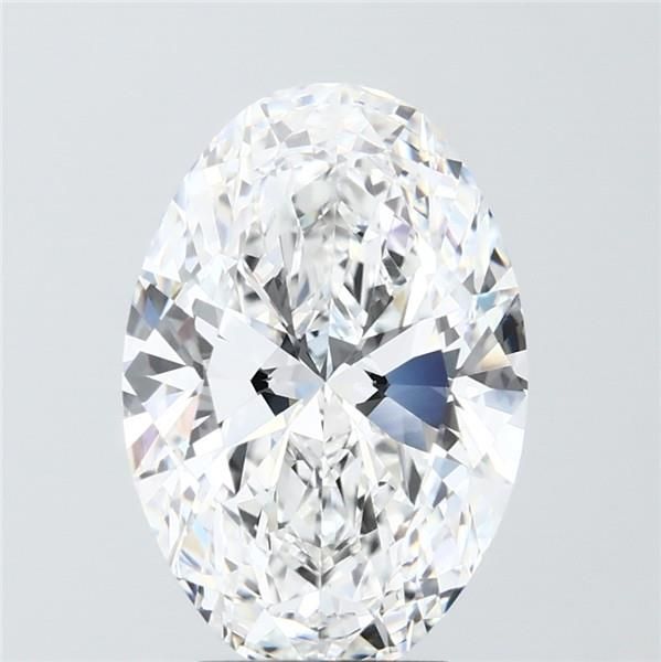 4.09 ct. oval Lab Grown Diamond front image